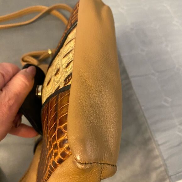 D’Onofrio leather/crocodile skin purse - Picture 8 of 11